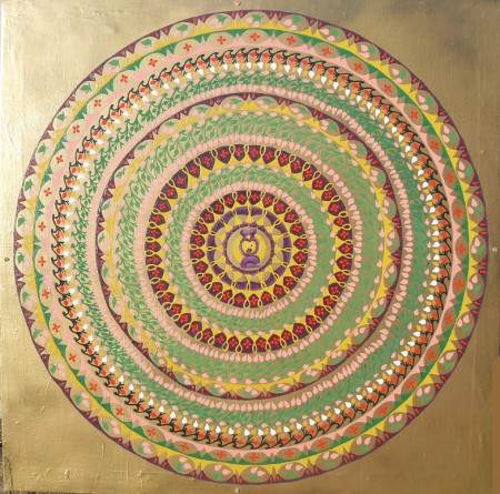 Mandala na pritiahnutie lásky ❤ 100 x 100 cm
