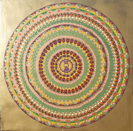 Mandala na pritiahnutie lásky ❤ 100 x 100 cm