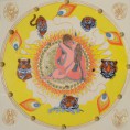 Kráľovská mandala na obnovenie lásky v zlomenom srdci – 65x65 cm